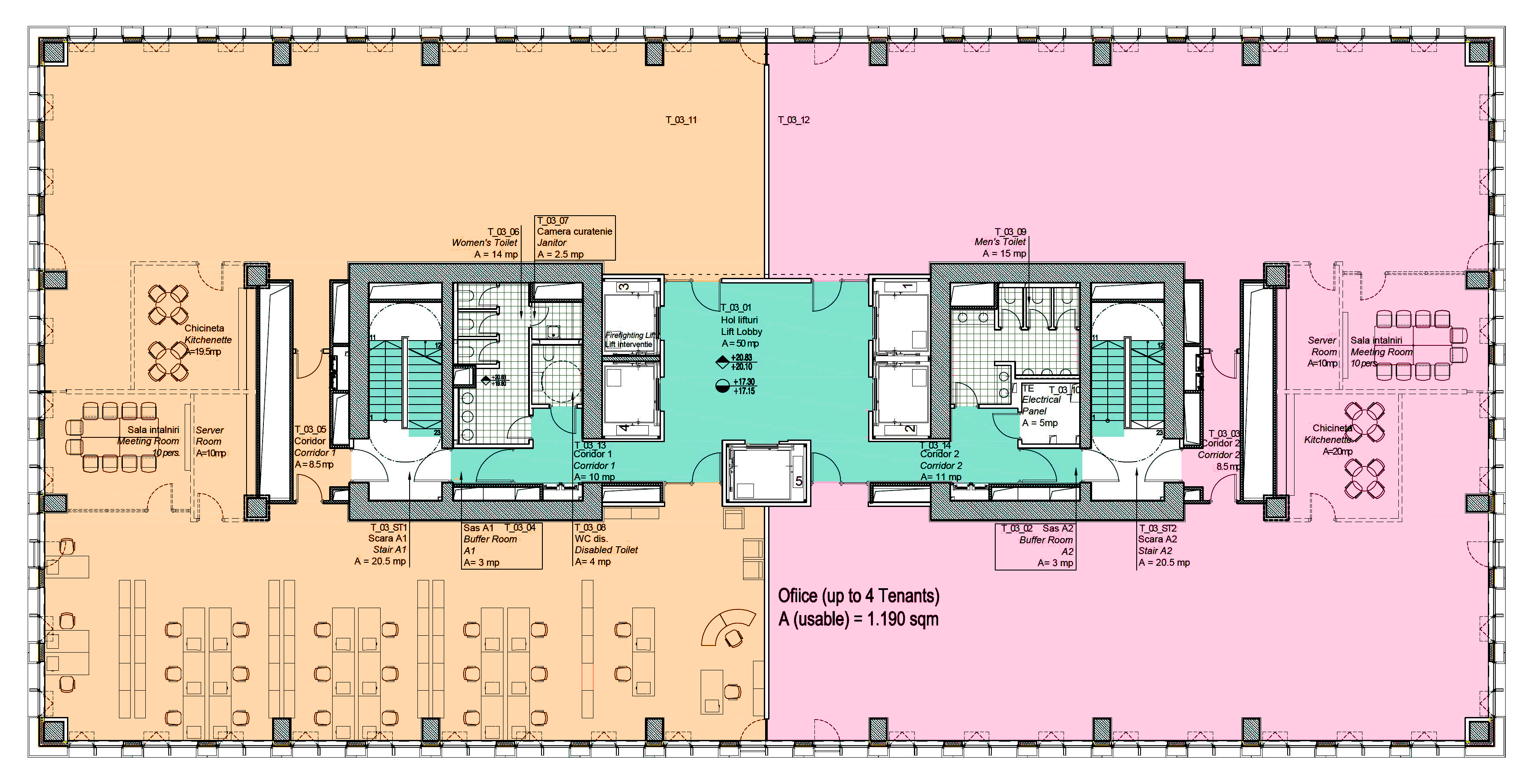 vastint plan cladire TN01