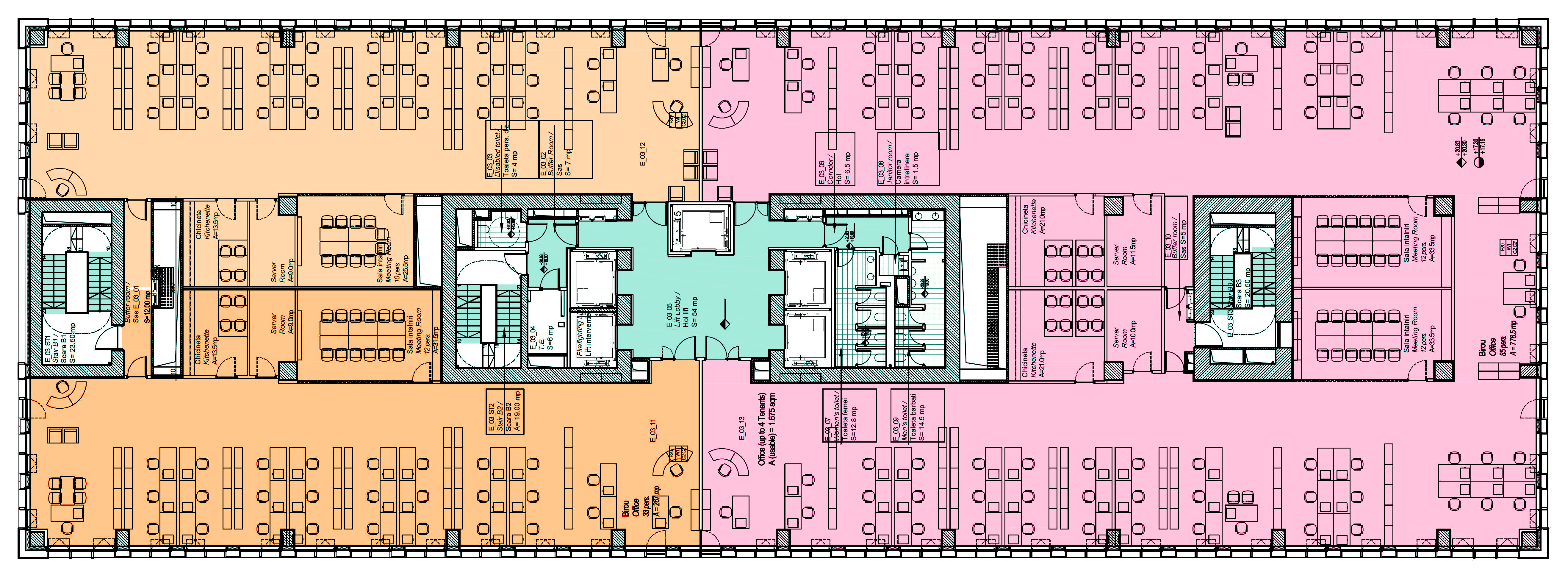 vastint plan cladire TN02